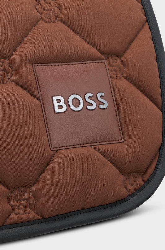 Sottosella equitazione marrone Boss Equestrian