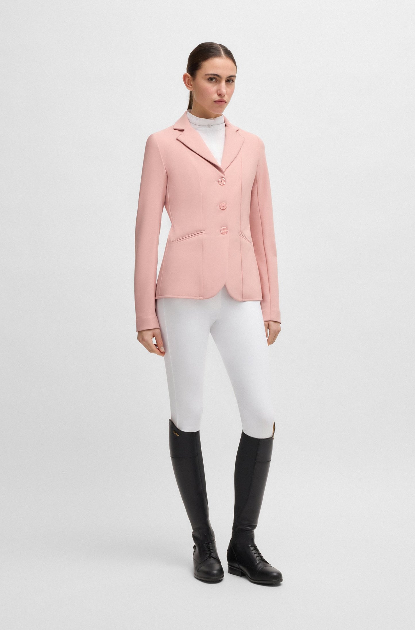 Camicia da equitazione con dettagli in cristallo Boss Equestrian