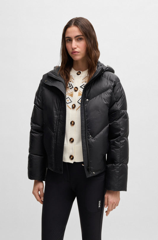 Giubbotto imbottito da equitazione black Boss Equestrian