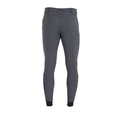 Pantaloni equitazione uomo slim-fit con grip Equestro