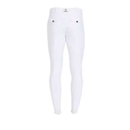 Pantaloni equitazione uomo slim-fit con grip Equestro