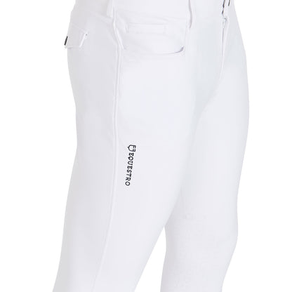 Pantaloni equitazione uomo slim-fit con grip Equestro