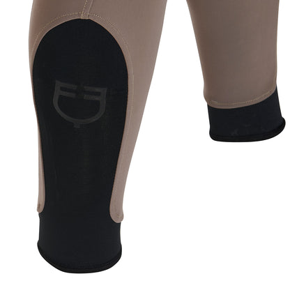 Pantaloni equitazione uomo slim-fit con fullgrip Equestro