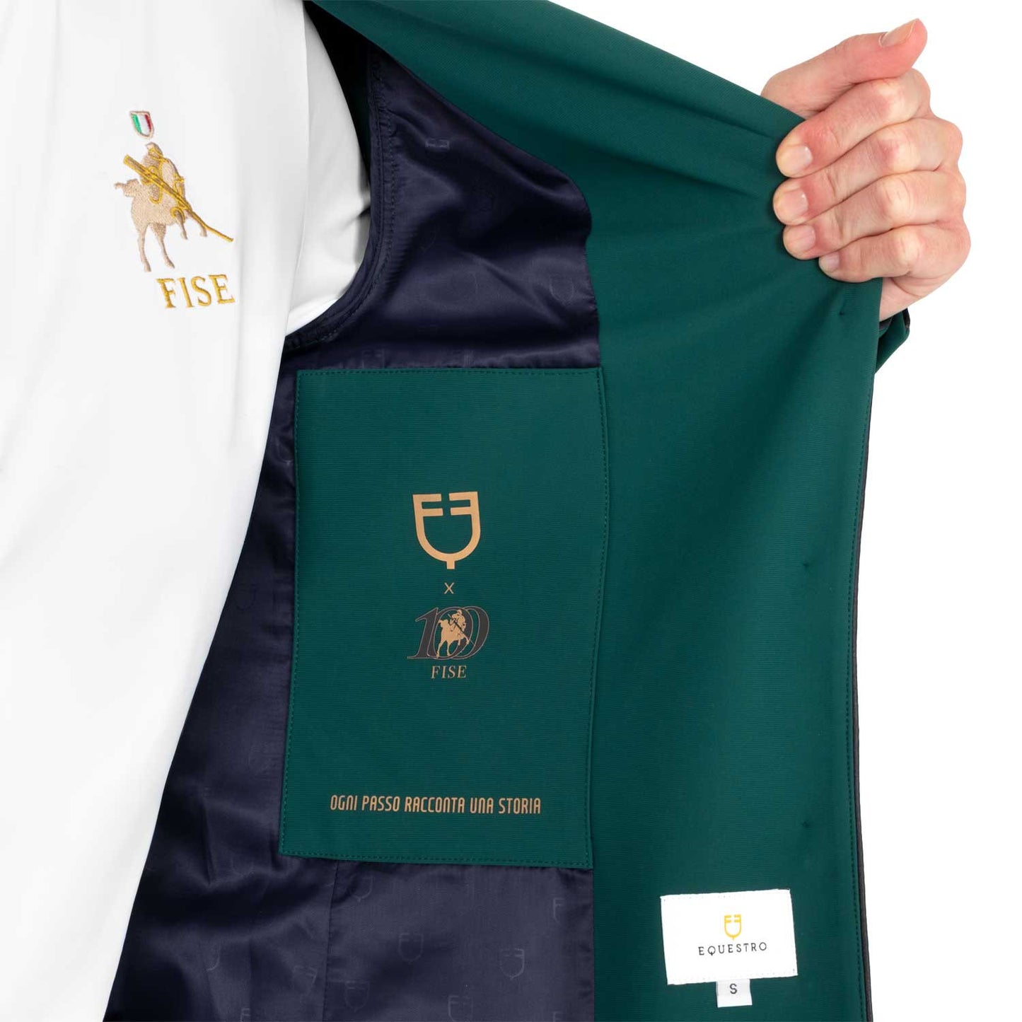 Giacca da concorso Equestro X FISE 100