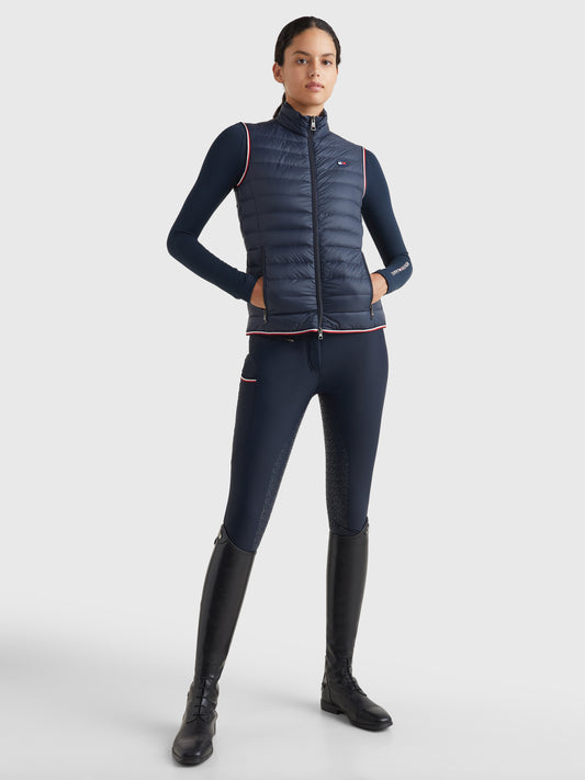 Gilet equitazione donna leggero Re-Down Tommy Hilfiger Equestrian