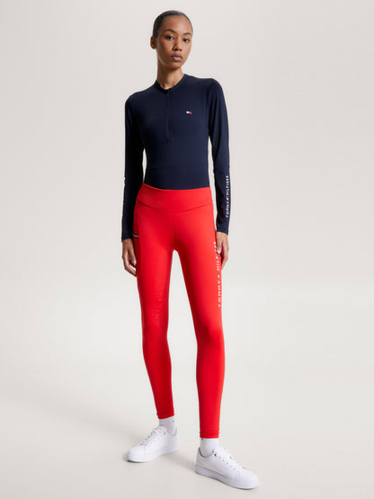 Leggings equitazione all year Elmira Red Tommy Equestrian