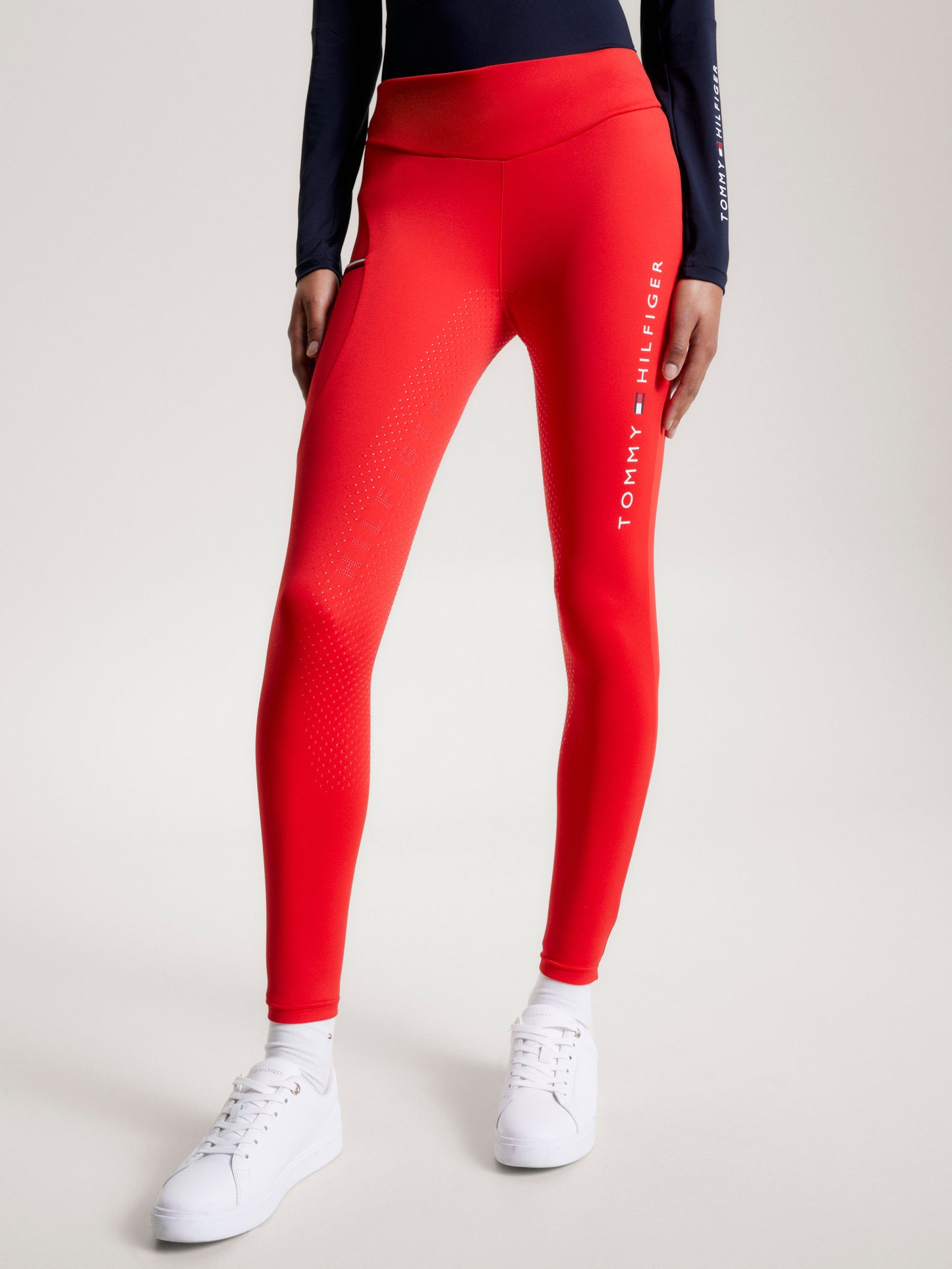 Leggings equitazione all year Elmira Red Tommy Equestrian