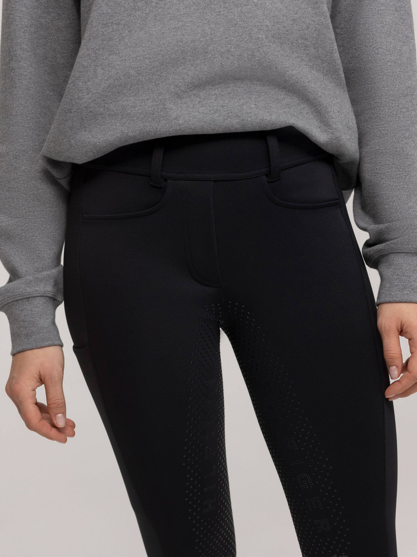 Pantaloni donna da equitazione nero Vermont Tommy Hilfiger Equestrian