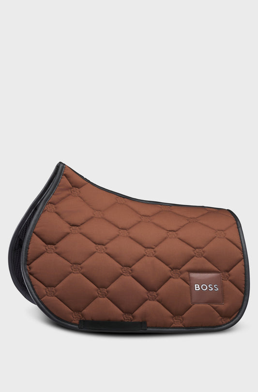 Sottosella equitazione marrone Boss Equestrian