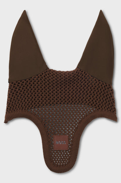 Cuffietta per cavallo marrone Boss Equestrian