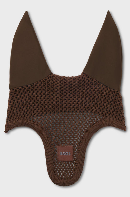 Cuffietta per cavallo marrone Boss Equestrian