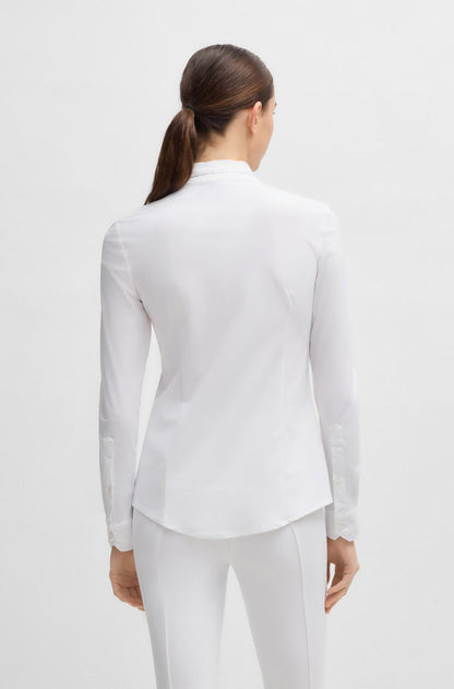 Camicia da equitazione con dettagli in cristallo Boss Equestrian