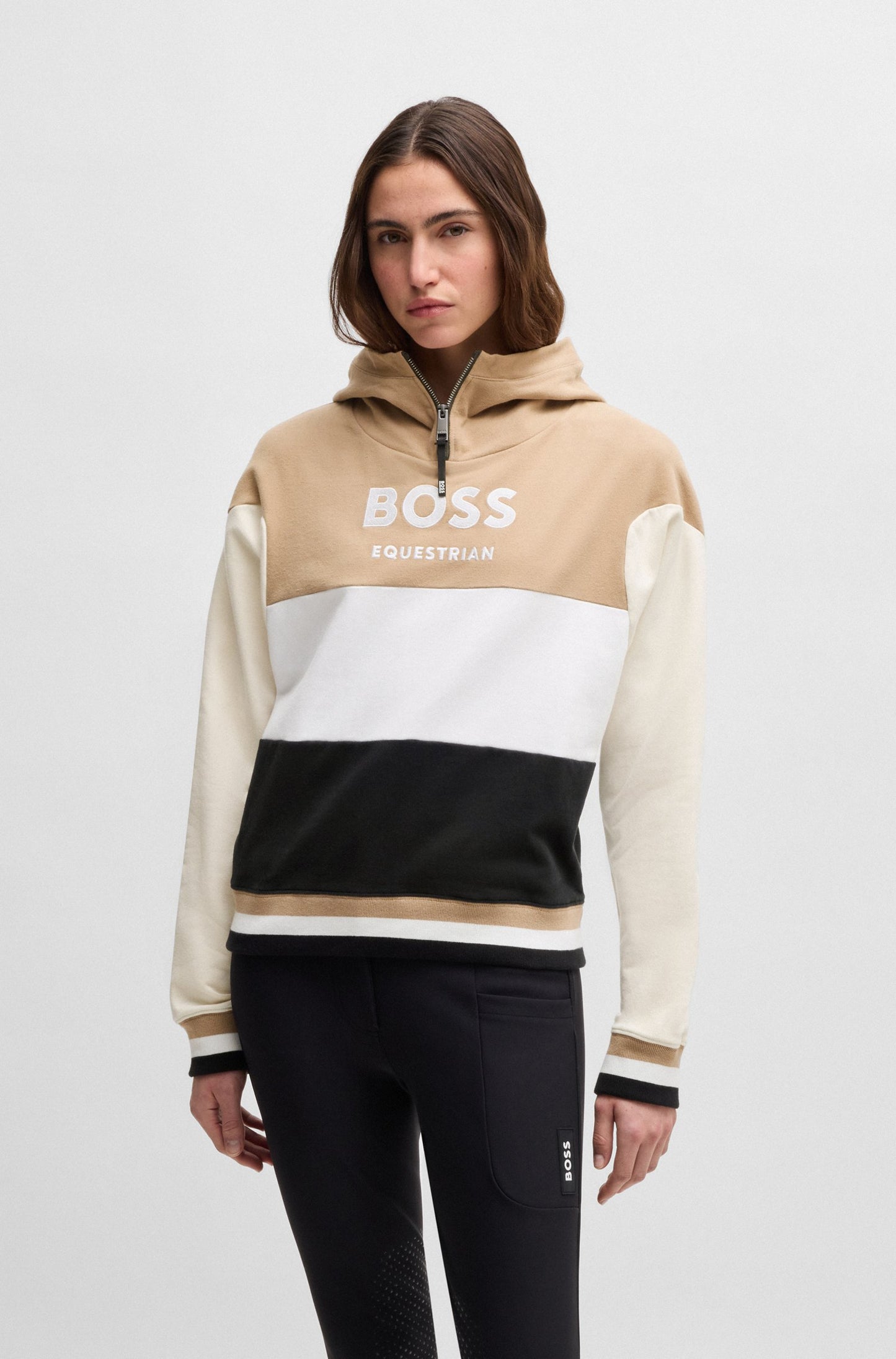 Felpa con cappuccio da equitazione Boss Equestrian