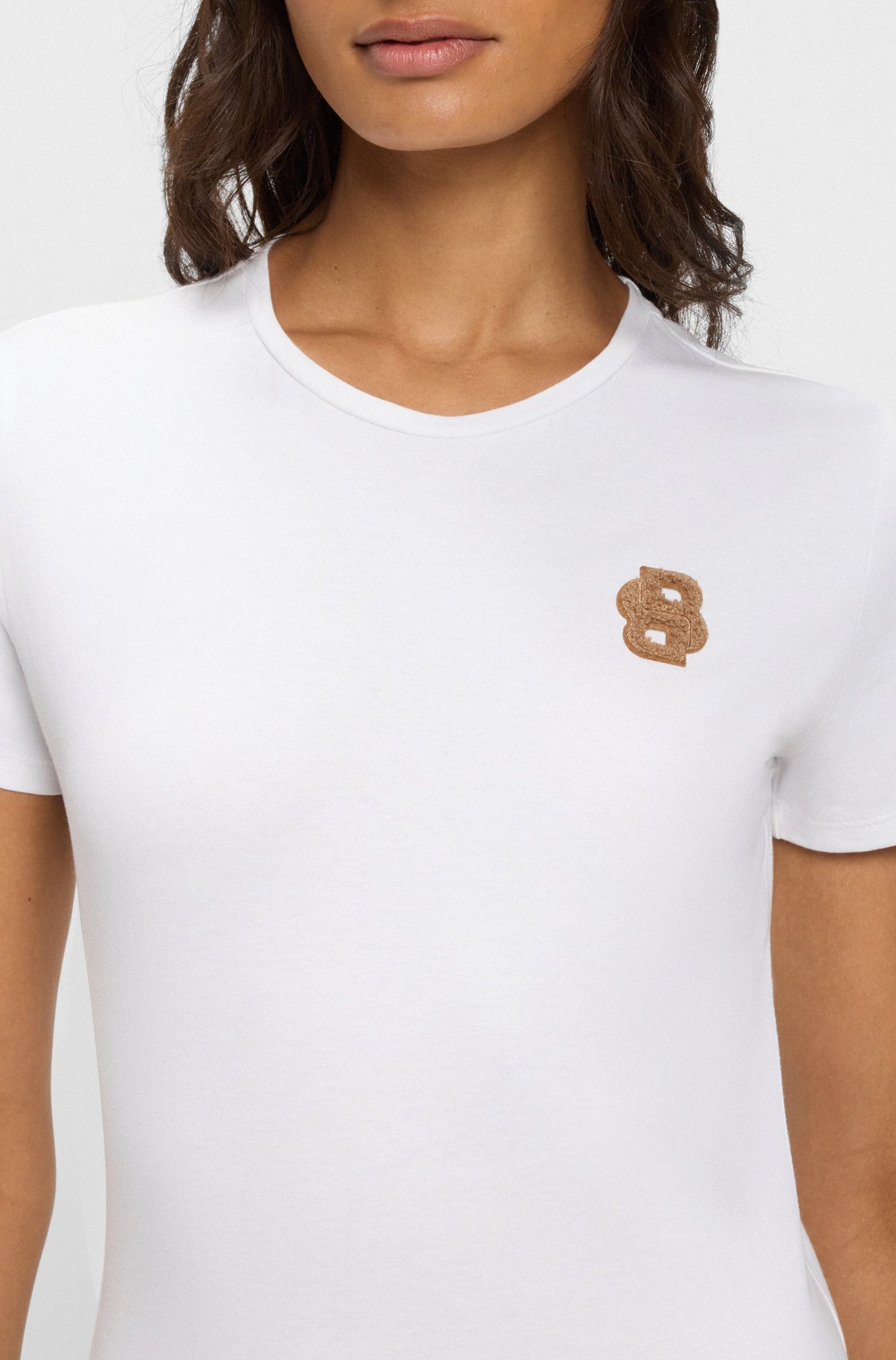 T-shirt equestre con monogramma double B - Boss Equestrian