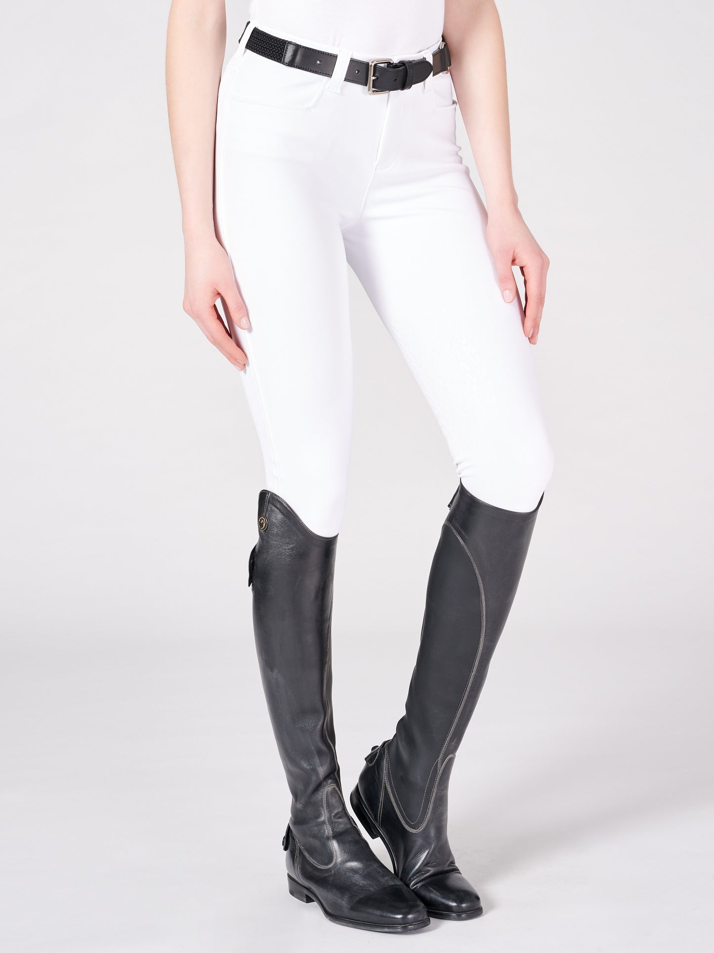 Pantalone equitazione donna bianco Syracuse Vestrum